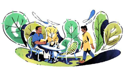 হুমায়ূন আহমেদের জন্মদিনে গুগলের ডুডল
