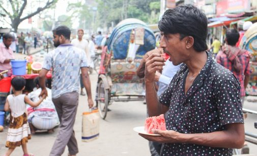 বৈশাখের ঠাটা রোদ্দুরের তাপদাহ