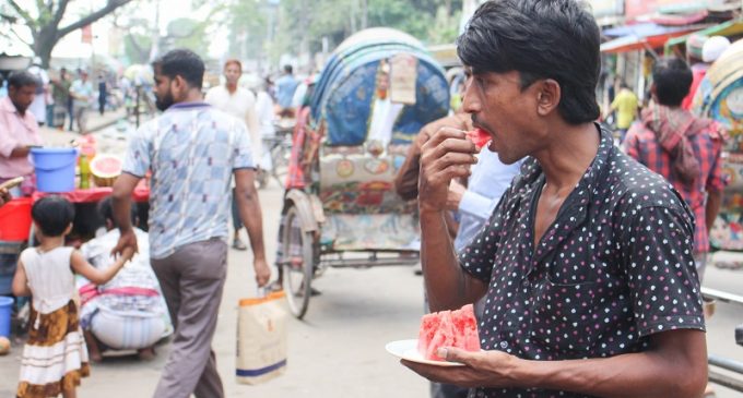বৈশাখের ঠাটা রোদ্দুরের তাপদাহ