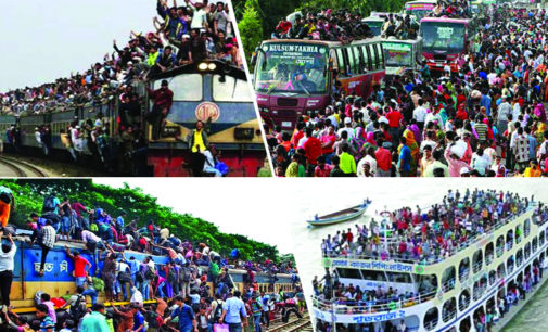 টাঙ্গাইল-বঙ্গবন্ধু সেতু মহাসড়কে ৪০ কিমি যানজট