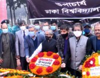 শহীদ বুদ্ধিজীবীদের জীবনাদর্শ ও মুক্তিযুদ্ধের সঠিক ইতিহাস তুলে ধরতে হবে : ঢাবি উপাচার্য